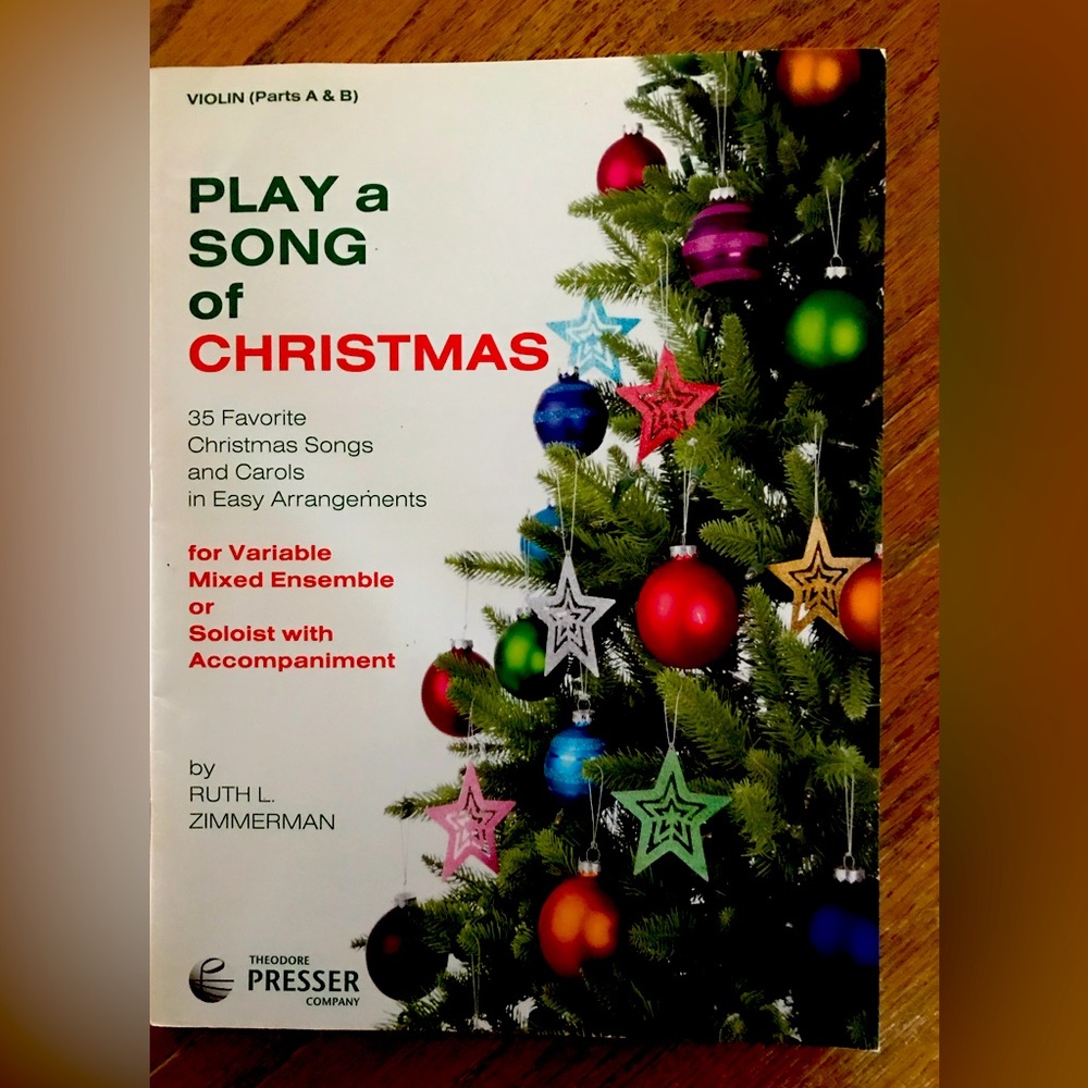 Violin Christmas Music Book